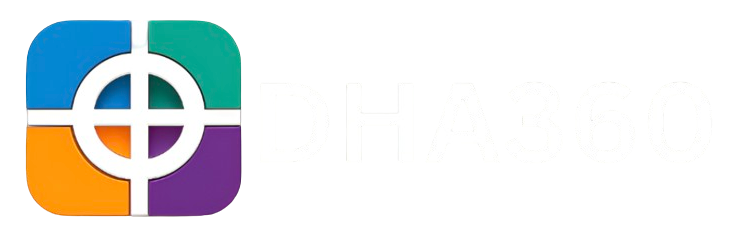 DHA360 logo